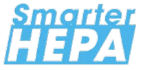 Smarter HEPA logo: light blue text reading 'Smarter HEPA'.